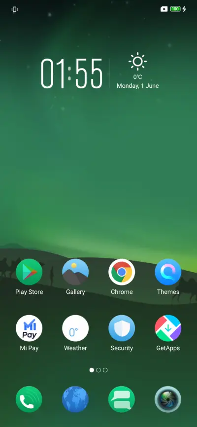 Green Aurora - Screenshot 2