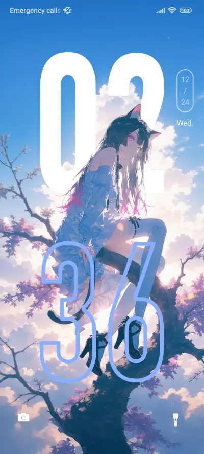 Blue Sky THEME for Xiaomi MIUI HyperOS