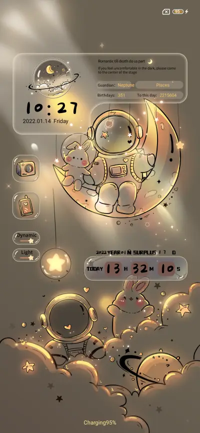 Meet by light THEME for Xiaomi MIUI HyperOS