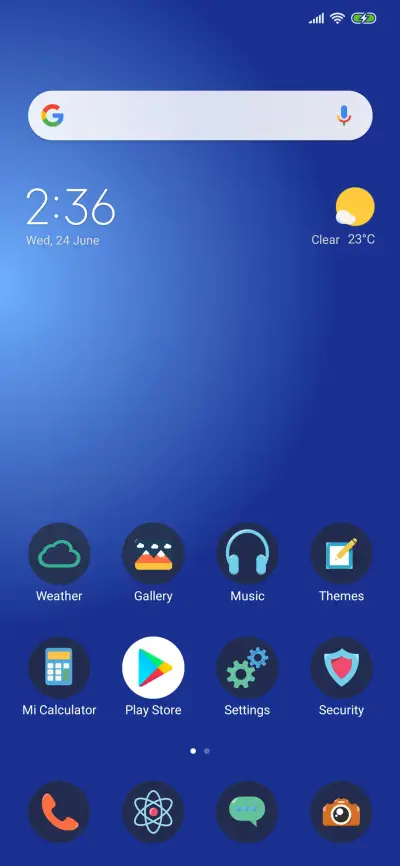 Triadic UI - Screenshot 2