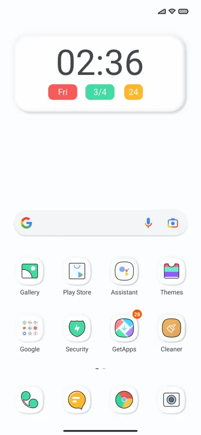 Pure White OS - Screenshot 2