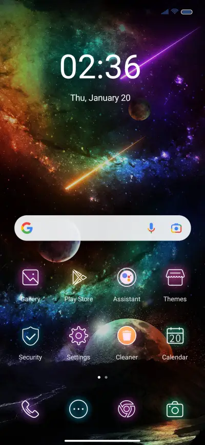 Cosmic planet - Screenshot 2