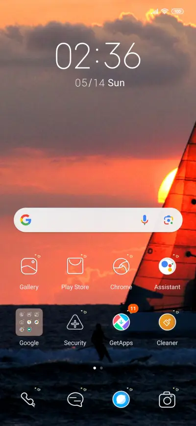 Orange sunset - Screenshot 3