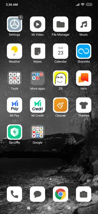 Night Sky Black_3MDS - Screenshot 3