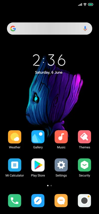 BLACKMODE OS v2 - Screenshot 2