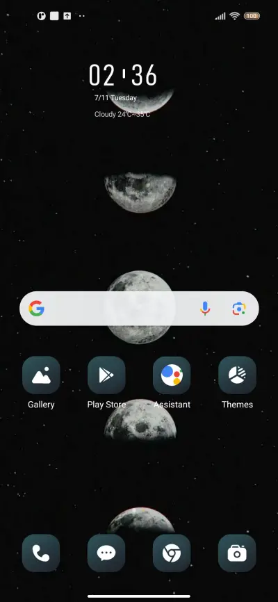 Eclipsed moon - Screenshot 2