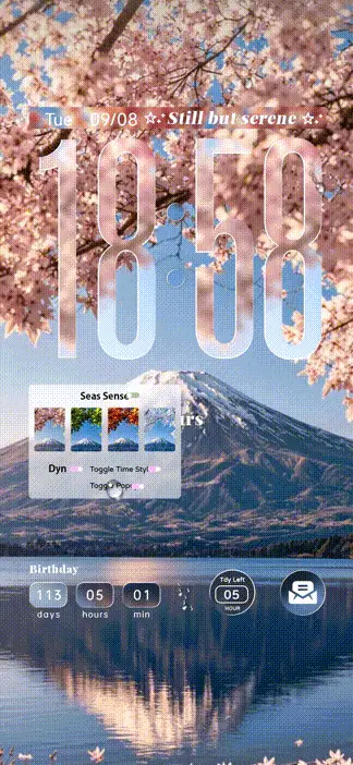 Lake Frame THEME for Xiaomi MIUI HyperOS