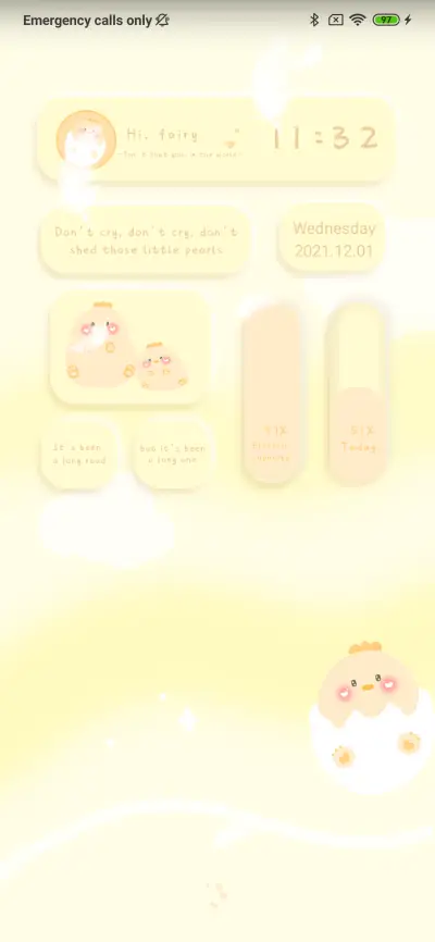 Cute happy chicken - Screenshot 1