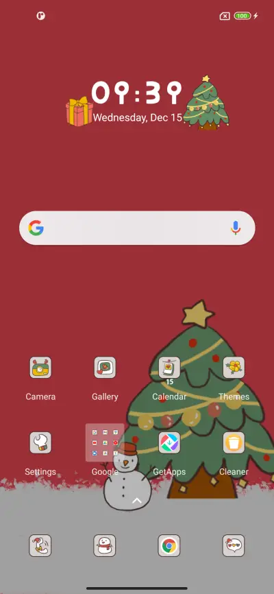Merry Xmas widget - Screenshot 2
