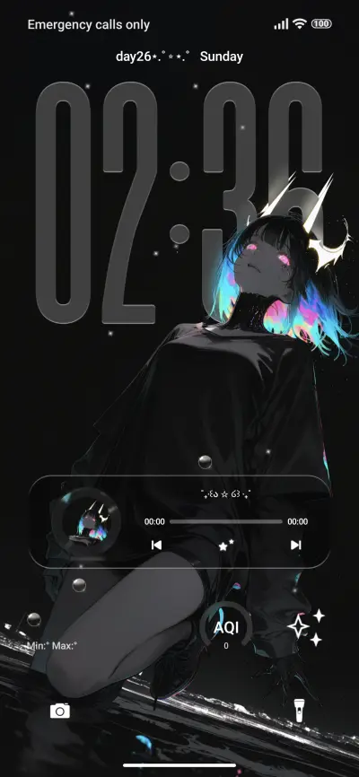 Colored Glaze THEME for Xiaomi MIUI HyperOS
