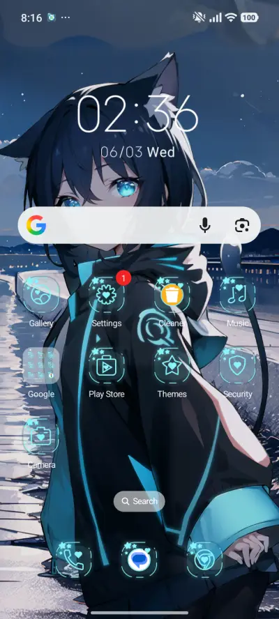 Blue Eyed Neko - Screenshot 2
