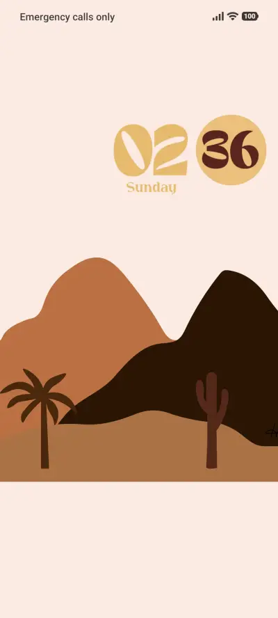 Mountain Sunset - Screenshot 1