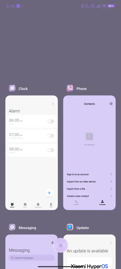Purple glass - Screenshot 4