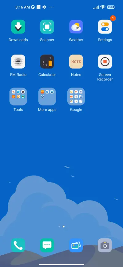 Blue sky desert - Screenshot 4