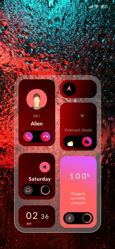 Red_4 THEME for Xiaomi MIUI HyperOS