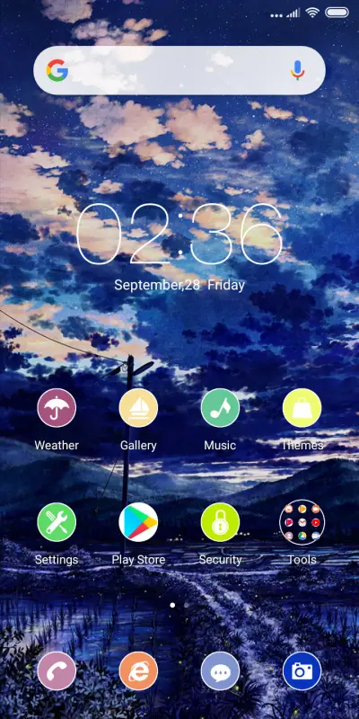 Starry sky - Screenshot 2