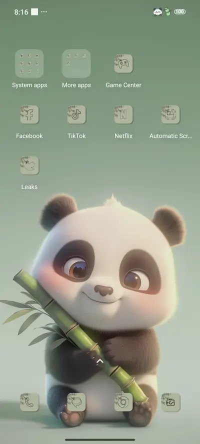 Cute little panda - Screenshot 3