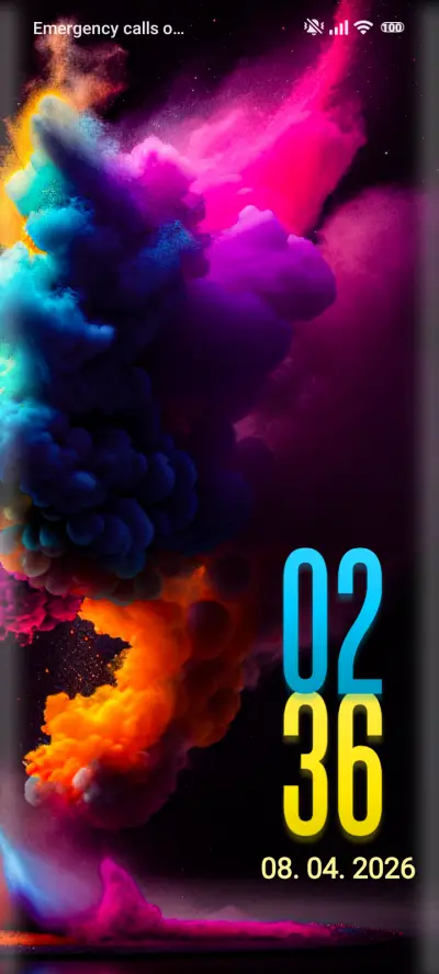 Holi smoke