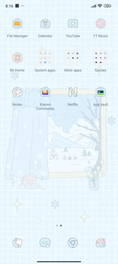 Winter window - Screenshot 3