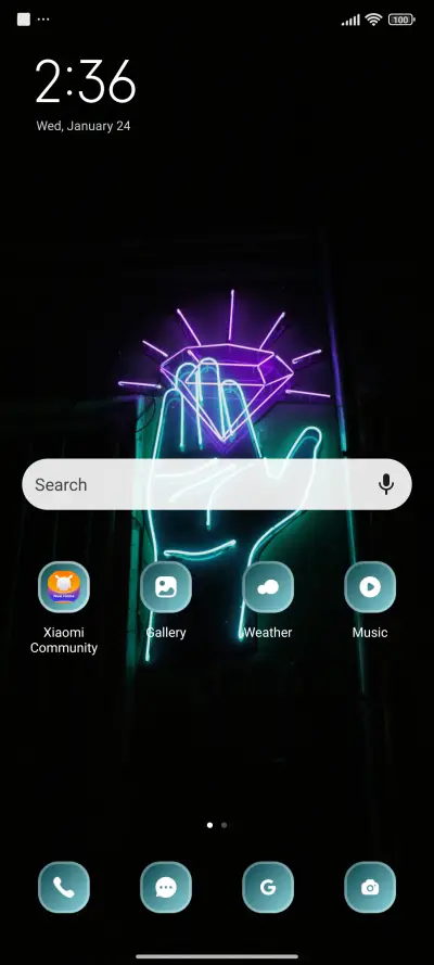 Neon Diamond - Screenshot 2