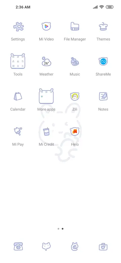 cute rabbit paper - Screenshot 4