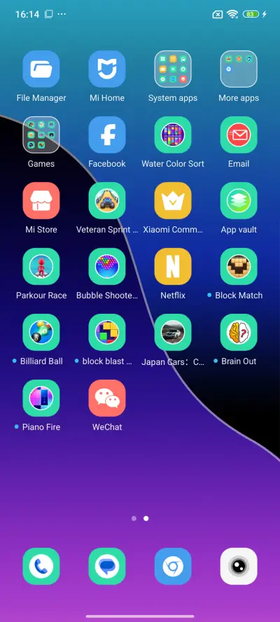 Blue Purple World - Screenshot 3