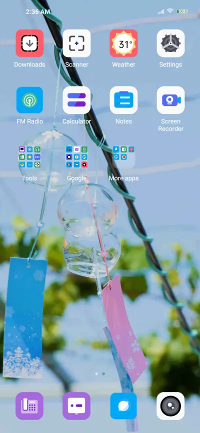 Summer wind chimes - Screenshot 3