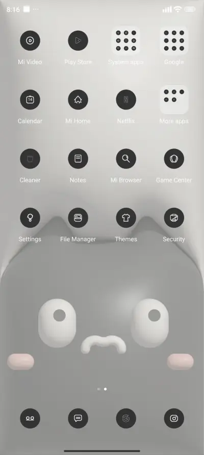 cute simple black - Screenshot 3