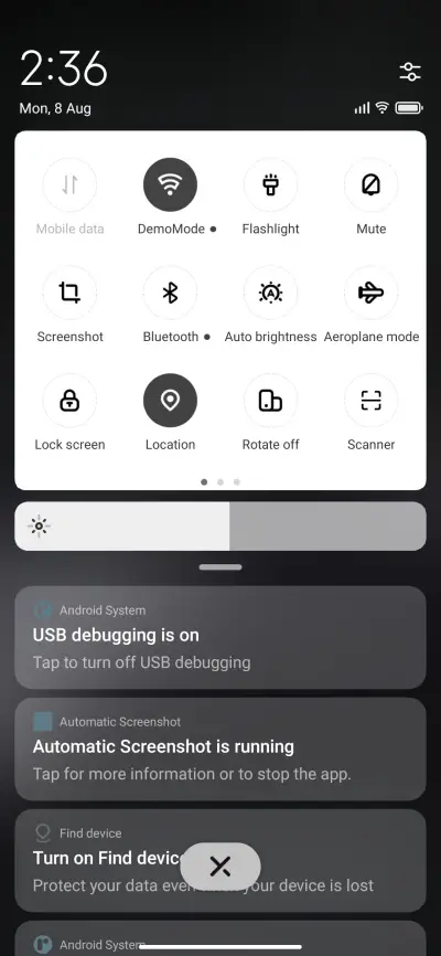 Black UI IZ V13 - Screenshot 5