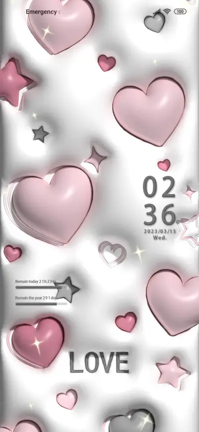 Pink love - Screenshot 1