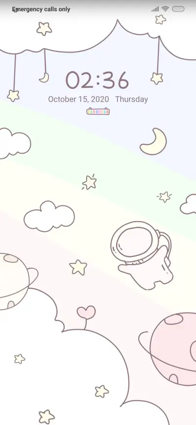 Cute Space World THEME for Xiaomi MIUI HyperOS
