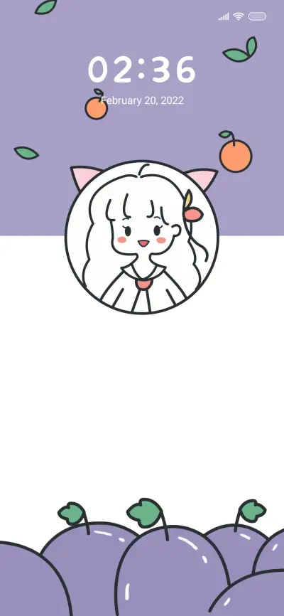 Purple Cute Girl - Screenshot 1