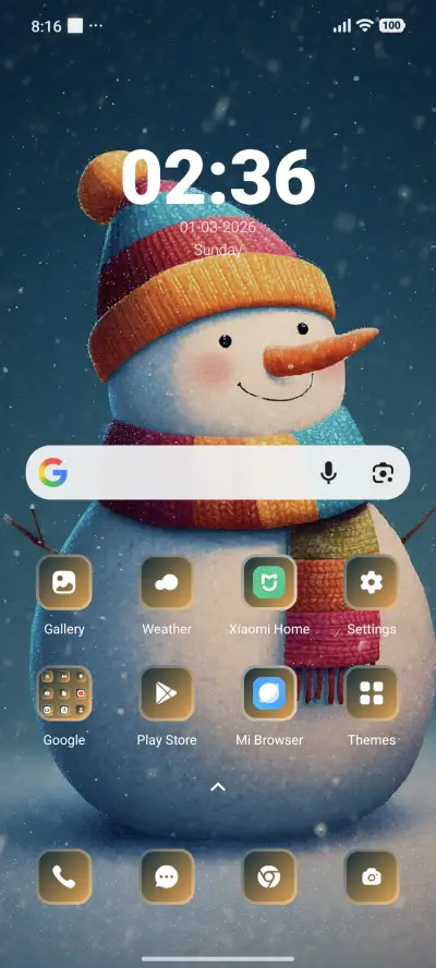 Snow man - Screenshot 2