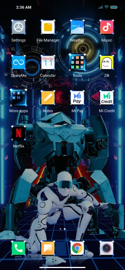 Technology robot - Screenshot 3