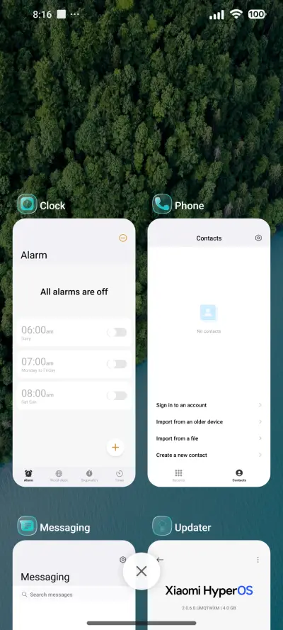 VK BLUE OS - Screenshot 4