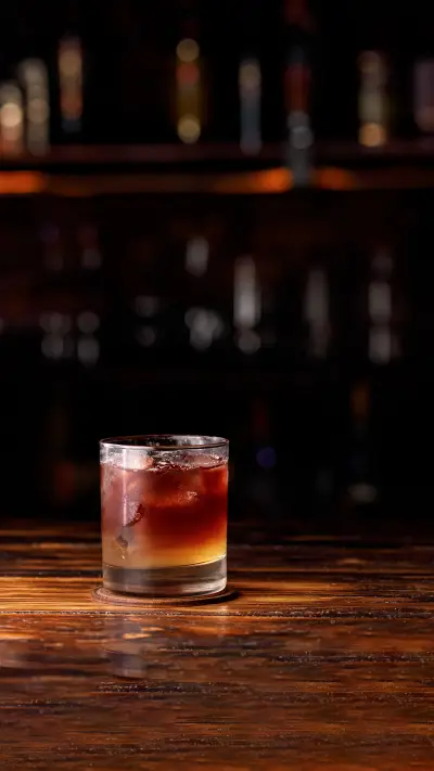 Whiskey New York Sour Cocktail Vertical Screen - Screenshot 1