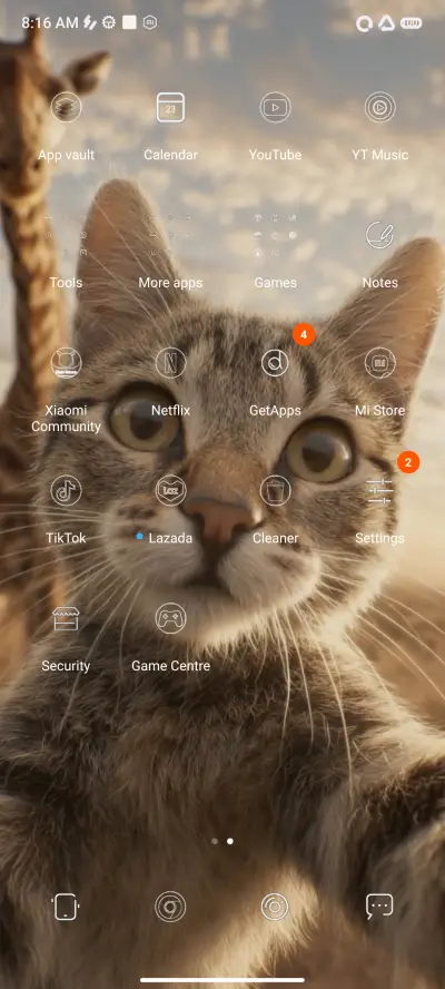 Cat and giraffe - Screenshot 4