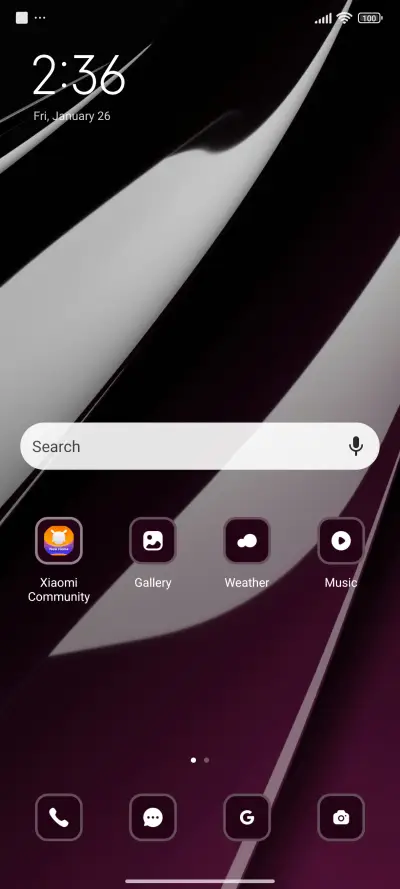 Dark Glossy - Screenshot 2