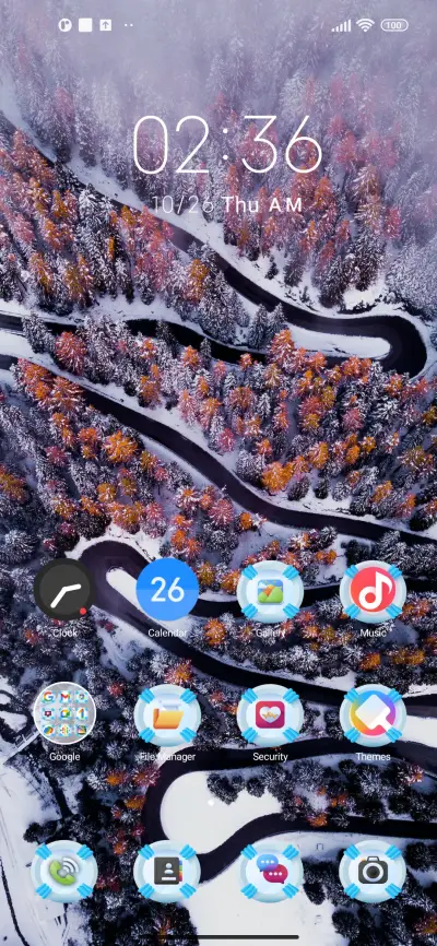 Mountain theme - Screenshot 2