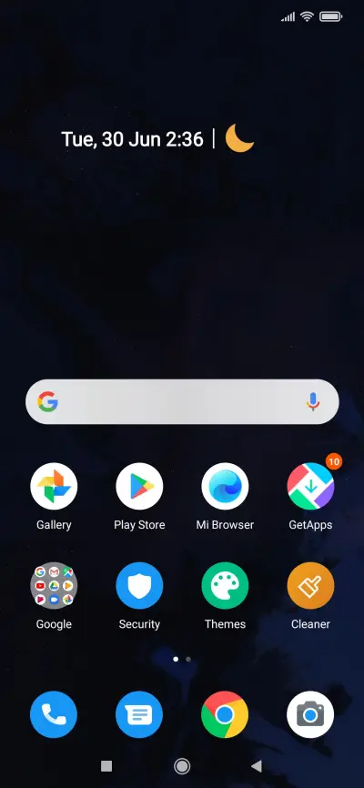 Android 10 Dark_DWM2 - Screenshot 2