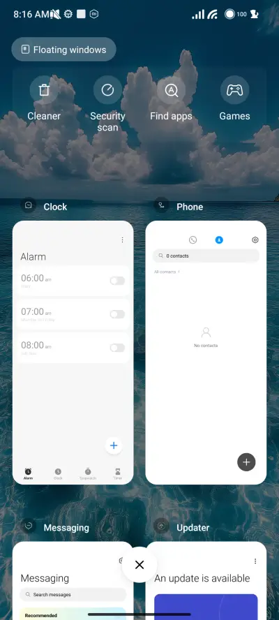 blue sea - Screenshot 4