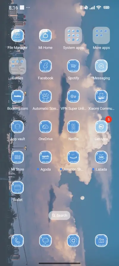 Large Clock - Screenshot 3