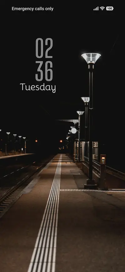 Night Station THEME for Xiaomi MIUI HyperOS