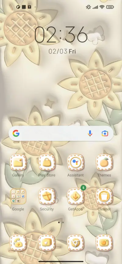 Spring sunflower - Screenshot 2