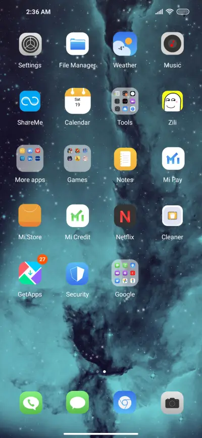 Galaxy - Screenshot 3