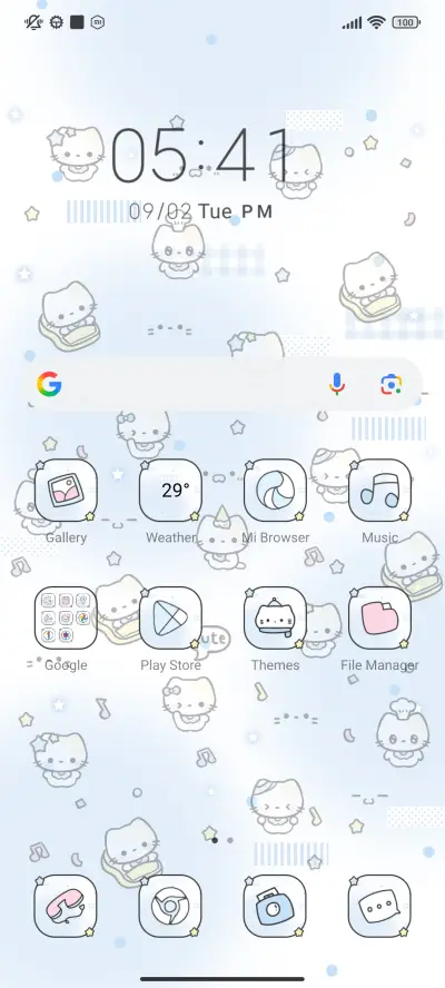 Cute Aqua Kitty - Screenshot 3