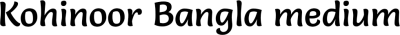Kohinoor Bangla medium