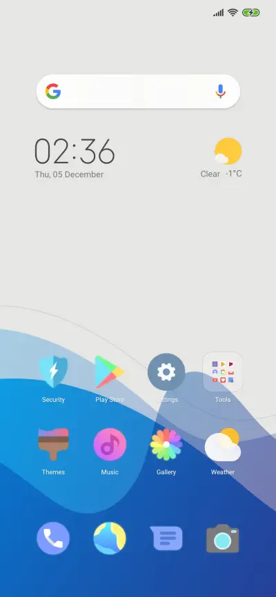 MBlue Liquid - Screenshot 2