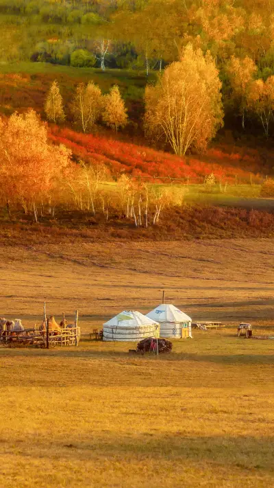 The most beautiful autumn scenery is all in inner