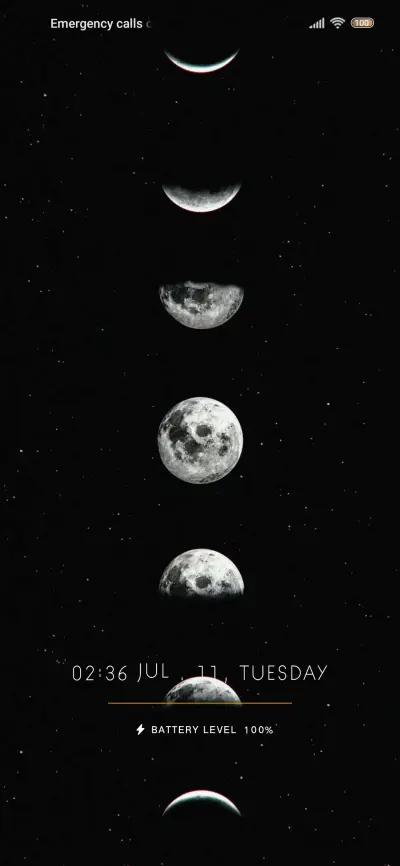 Eclipsed moon - Screenshot 1